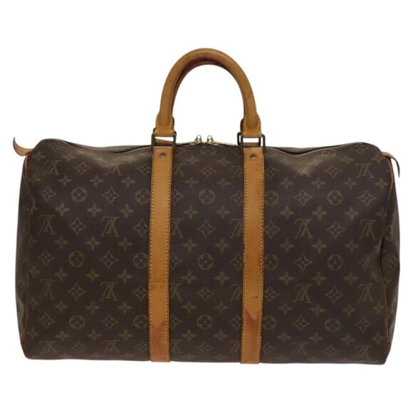 LOUIS VUITTON Monogram Keepall 45 Boston Bag - Picture 1 of 15